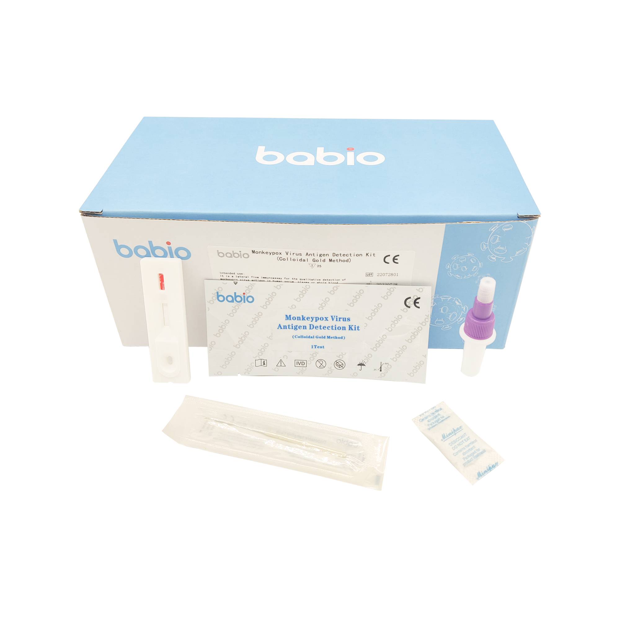 Monkeypox Virus Antigen Detection Kit (kolloidalt gullmetode)